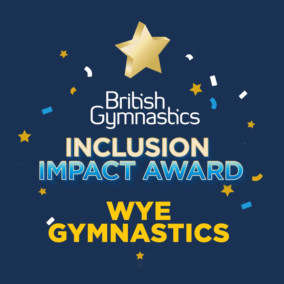 2023 British Gymnastics Awards Wye Gymnastics bag Inclusion Impact